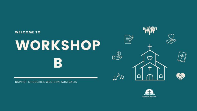 Church 101 – Workshop B